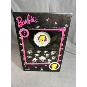 Vintage Barbie 35th Anniversary Limited Edition Tea Set Collector Display Mattel